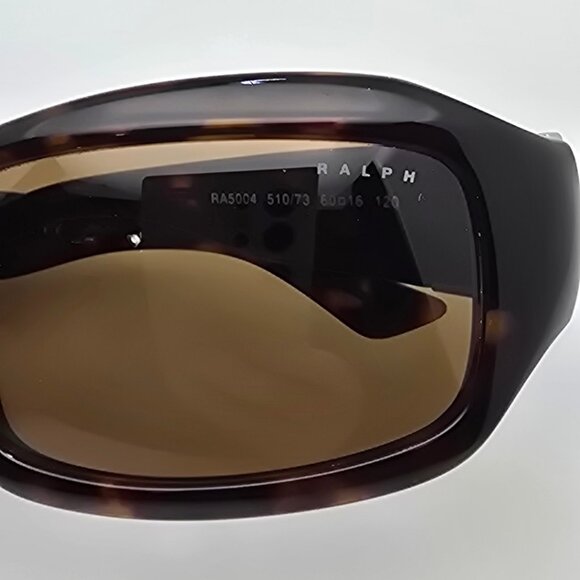 Ralph Lauren RA5004 510/73 Dark Tortoise Frame G-15 Green Lens Sunglasses w Case main image 9
